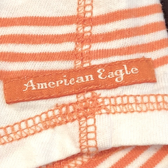 🎉HOST PICK 🤩Vintage stripe faux Henley cotton tee from the 90s weighted cotton - Picture 4 of 14